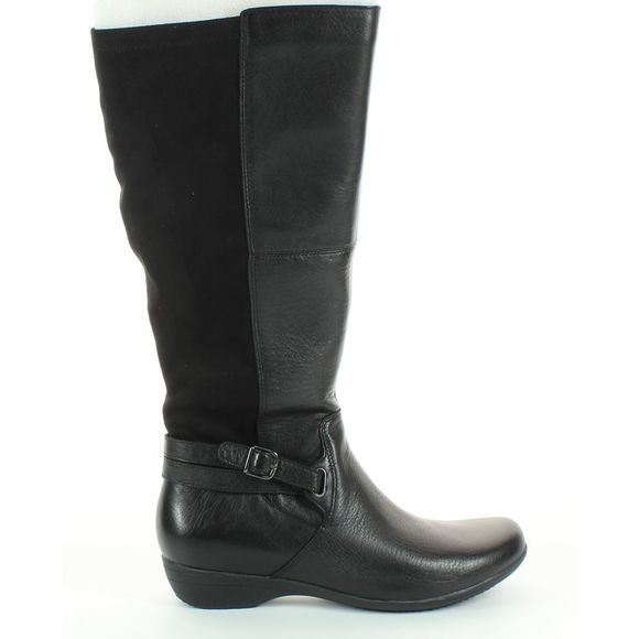 Dansko Shoes Dansko Womens Francesca Black Fashion Boots Eur 39